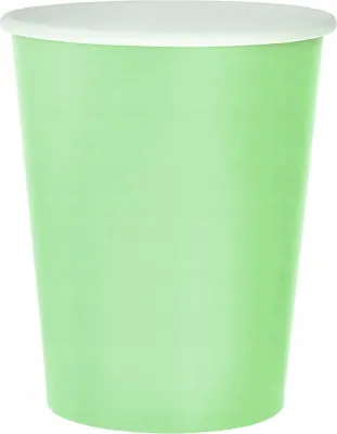 Obrázek produktu pro Papírové kelímky, jednobarevné, mátové, 270 ml/14 ks