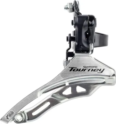 Image de Shimano Tourney FD-TY300 dérailleur arrière Top Pull Down Pull 6/7 vitesses 3 vitesses 31,8 mm