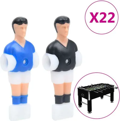 Image de Joueurs de baby-foot pour tige de 12,7 mm 22 pcs