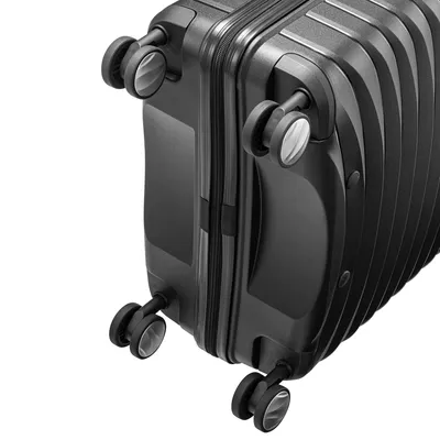 Produktbild von Zelsius Koffer Set 4 Stück, Schwarz, Reisekoffer mit TSA Zahlenschloss und Innen Trennwand