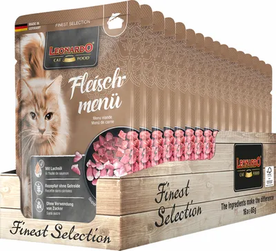 Produktbild von Leonardo Cat Food 756345, Adult, 85 g, Ohne Soja, Ohne künstliche Farbstoffe