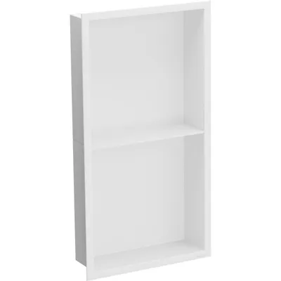 Obrázok produktu pre Mexen X-Wall-R zapustená polička s okrajom a poličkou 60 x 30 cm, biela - 1920603010S