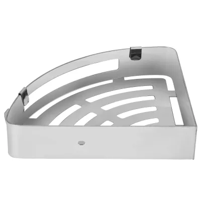 Image de 304 Acier inoxydable creux triangulaire étagère de shampooing stockage rack accessoires de salle de bains