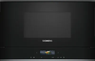 Produktbild von Siemens BF722R1B1, Integriert, Solo-Mikrowelle, 21 l, 900 W, Eingebautes Display, TFT