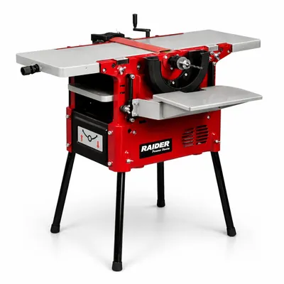 Immagine prodotto di Pialla combinata a filo e spessore per legno, piallatrice 2200 W 230V con banco, elettrica con doppia lama e 5500 tagli al minuto