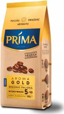 Obrázok produktu pre Prima Arom Gold Kávové zrná 900 g