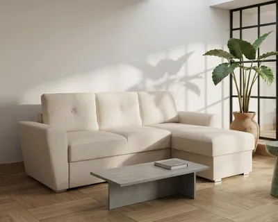 Produktbild von Ecksofa L-Form Bellano- links oder rechts montierbar