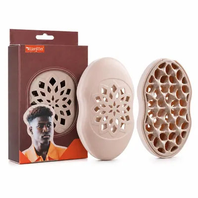 Produktbild von Afro Kamm Lockenbürste für Lockiges Haar, Twist Styling Bürste für Dreadlocks, Volumen Kamm, Anti-Frizz Haarbürste aus ABS, für Damen & Herren