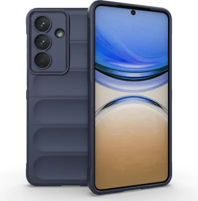 Produktbild von Mobigear Bumpy  Samsung Galaxy S26 Plus Hülle Flexibles TPU Backcover - Dunkelblau