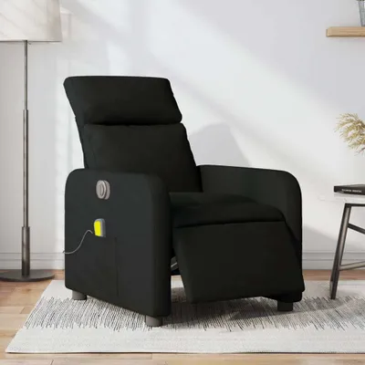 Produktbild von CLORIS Massagesessel Elektrisch - Schwarz Stoff - Fernsehsesel LL0000256248