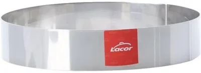 Productafbeelding van Ronde Taartvorm 20x4 cm - Roestvrijstaal Bakgerei