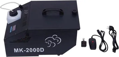 Productafbeelding van Laagliggende rookmachine van 1200 W met afstandsbediening voor feesten en podia