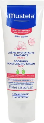 Obrázek produktu pro Zklidujc krm na obliej Mustela, 40 ml - dlouhodob!