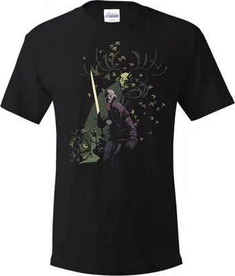 Obrázok produktu pre Tričko Zaklínač - Leshen Mignola Art (veľkosť S)