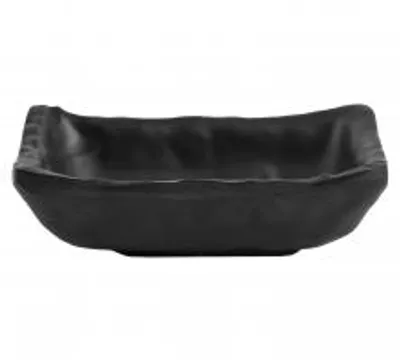 Immagine prodotto di H&H Set 6 Ciotoline Rettangolari In Melamina Nero Cm 7X9Xh3