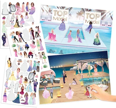 Produktbild von depesche vertrie TOPMODEL GLAMOUR STI STICKERWORLD STICKERWORLD