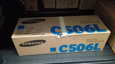 Produktbild von Samsung CLT-C506L Cyan Original Tonerkartusche mit hoher Reichweite, Cyan, 1 Stück(e)