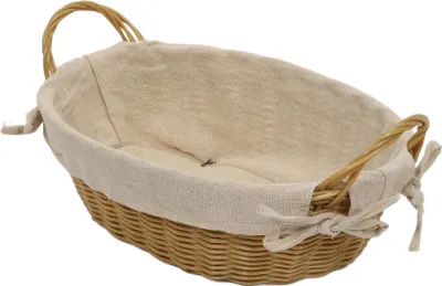 Obrázek produktu pro Koš na pečivo s textilní výselkou, 30 x 21 cm, Kesper