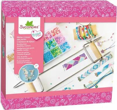 Produktbild von Schmuckwerkstatt, XL Webstuhl, Perlen Rocaille, Heishi, Charms, ab 7 Jahren