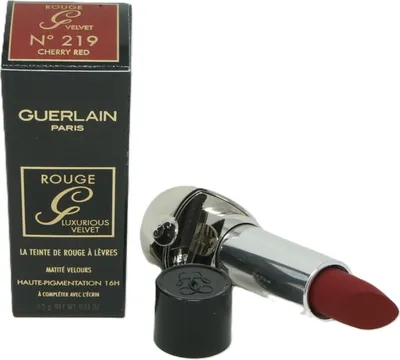 Obrázek produktu pro Guerlain Rouge G, Červená, Matte, 1 barva/barev, Hydratační, Zvětšující objem, Vyhlazující, Matný, Krémová