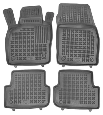 Image de MTM Tapis de sol pour Volkswagen Taigo 2021- en Caoutchouc, Bac sur Mesure Antidérapant avec Rebords 5 cm, cod. 3D 10067