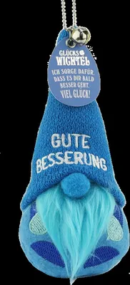 Produktbild von H&H Glücksbringer Maskottchen-Ich bring Dir Glück-Glückswichtel Gute Besserung