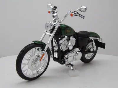Produktbild von Harley Davidson XL 1200V Seventy-Two 2013 grün Modellmotorrad 1:12 Maisto