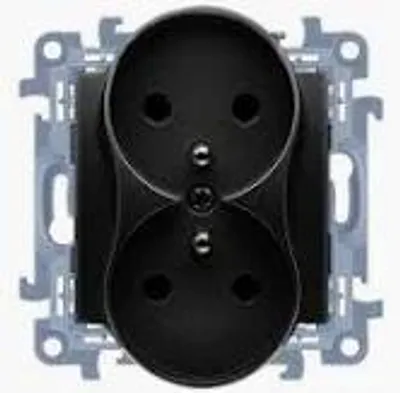 Produktbild von S10 Cgz2Mz.01/49 Doppelte Geerdete Steckdose