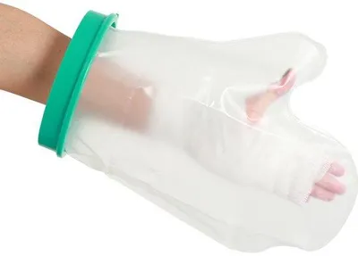 Obrázek produktu pro Silikonová rukojeť do sprchy nebo vany, průhledná, kvalitní, opakovaně použitelná, pružná a pohodlná.
