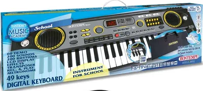 Immagine prodotto di Tastiera Digitale Bontempi Con 49 Tasti Formato Midi
