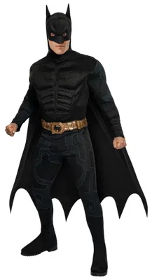 Produktbild von Deluxe Batman Kostüm für Herren Gr. XL, Größe:XL