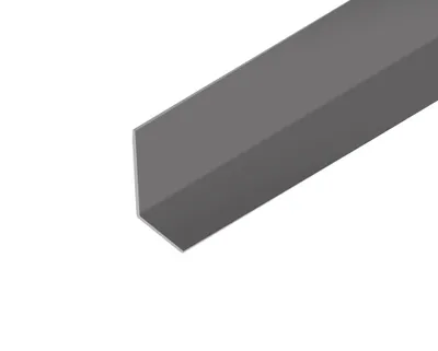 Obrázek produktu pro AP37 soklová lišta TYP 2 na nalepení ACARA, PVC tm. šedá, 30 mm, 5 m