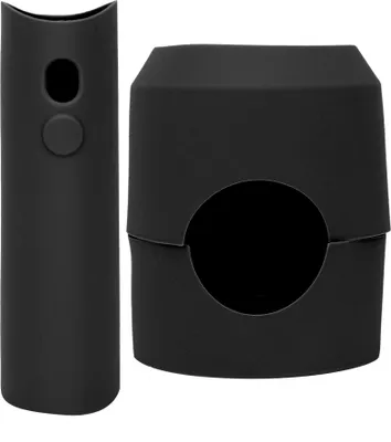 Produktbild von Silikon-Haartrockner-Schutzhülle, Schutzabdeckung für Dyson-Haartrockner (schwarz)