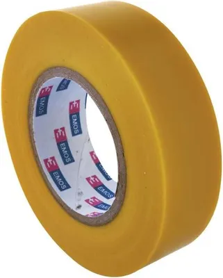 Produktbild von PVC-Kabelisolierband 20m/19mm Gelb