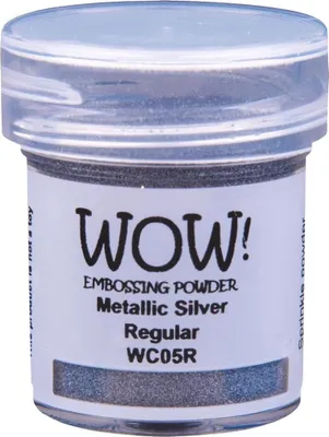 Immagine prodotto di WOW! Polvere da embossing - Polvere da embossing - Metallics Silver - Metallics Silber