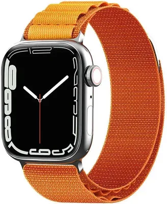 Immagine prodotto di Cinturino con fibbia in acciaio Alpine per Apple Watch 38/40/41 Mm - Arancione