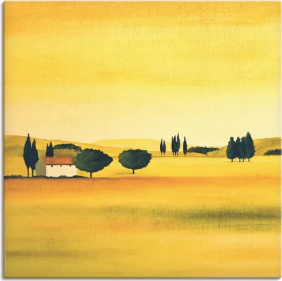 Produktbild von ARTland Leinwandbild Sonniger Tag I Größe: 30x30 cm