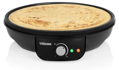 Produktbild von Tristar BP-2637 Crêpe-Maker, 1 Crepe(s), Schwarz, 300 cm, Bakelit, Drehregler, 215 °C