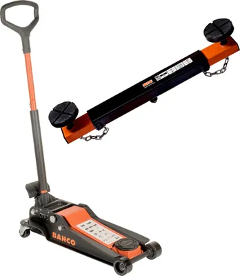 Produktbild von Bahco Wagenheber Set BH13000 3T inkl. Querträger BH1CB1000 1T Rangierwagenheber