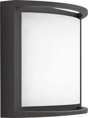 Produktbild von Philips myGarden Samondra Wandleuchte, 12W, Wandbeleuchtung für den Außenbereich, Anthrazit, Weiß, Aluminium, II, Modern, Garten