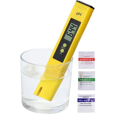 Produktbild von PH Messgerät, PH Wert Wasser Digitaler Tester 0-14 PH Tragbar mit LCD