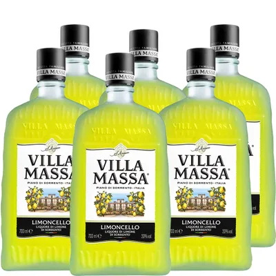 Produktbild von Villa Massa Limoncello 30% vol (6x 0,7 l)