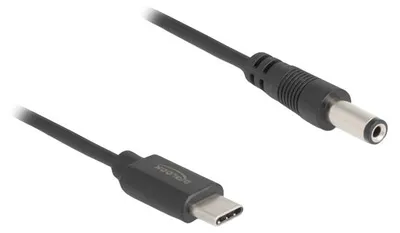 Image de Delock 85397 DELOCK Kabel USB Power USB Type-C > DC 5,5 x 2,1mm St 1m