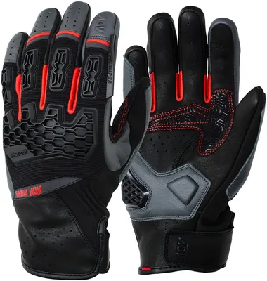 Image de Gants de moto Modeka Atlaz Noir / Gris foncé 8