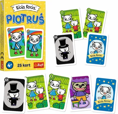 Produktbild von Würfelkarten PIOTRUŚ Kicia Kocia 08512 - Spiel für Kinder