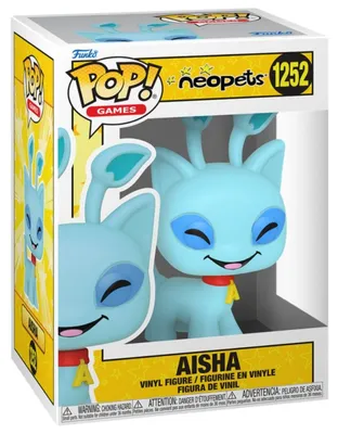 Image de Figurine POP Neopets, personnage Aisha, numéro 1252