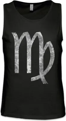 Produktbild von Urban Backwoods Zodiac Sign Libra, Ärmelloses T-Shirt, Farbe: Schwarz, Größe: 2XL