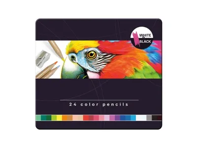 Produktbild von MFP-Buntstifte, 24 Farben, Metallbox, 6300627