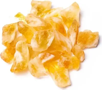 Immagine prodotto di Citrino grezzo (ametista bruciata) - ±1000 G; ±3-6 cm