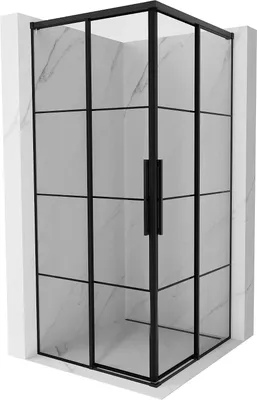 Produktbild von Mexen Rox Duschkabine Schiebetür 90 x 70 cm, transparent, Chrom - 8C2-090-070-01-00